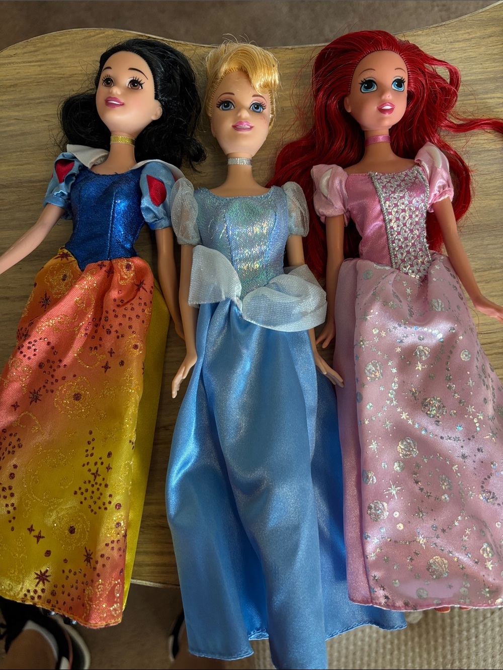 Princess Doll Set - Snow, White, Cinderella and Ariel